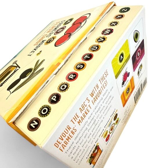 Flash Cards ABC Farmers Market Alphabet Flash Cards Learning Toys by Stefan Page - Picture 7 of 11